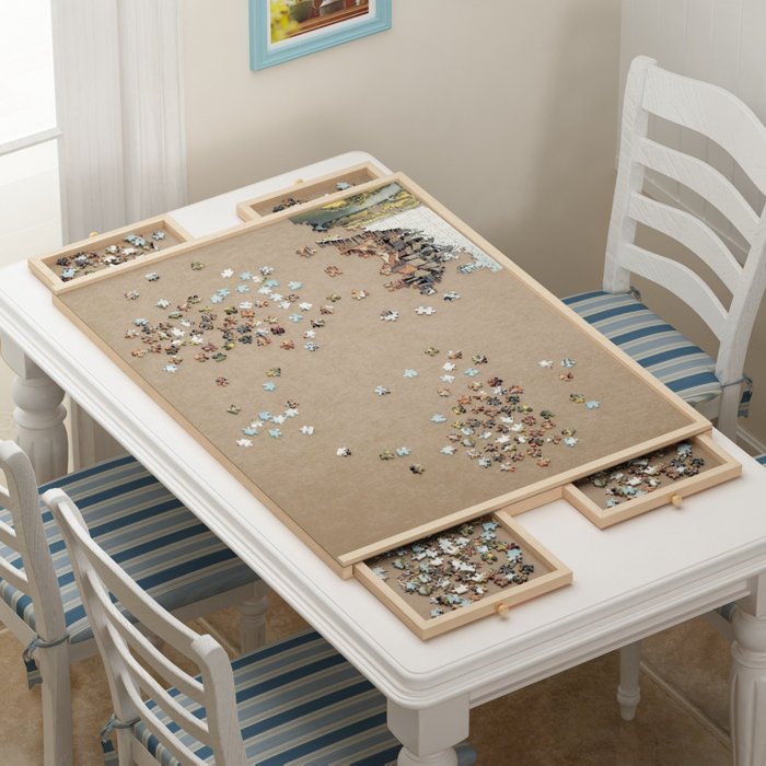 Landerson Studio Original Standard Wooden Jigsaw Puzzle PlateauThe